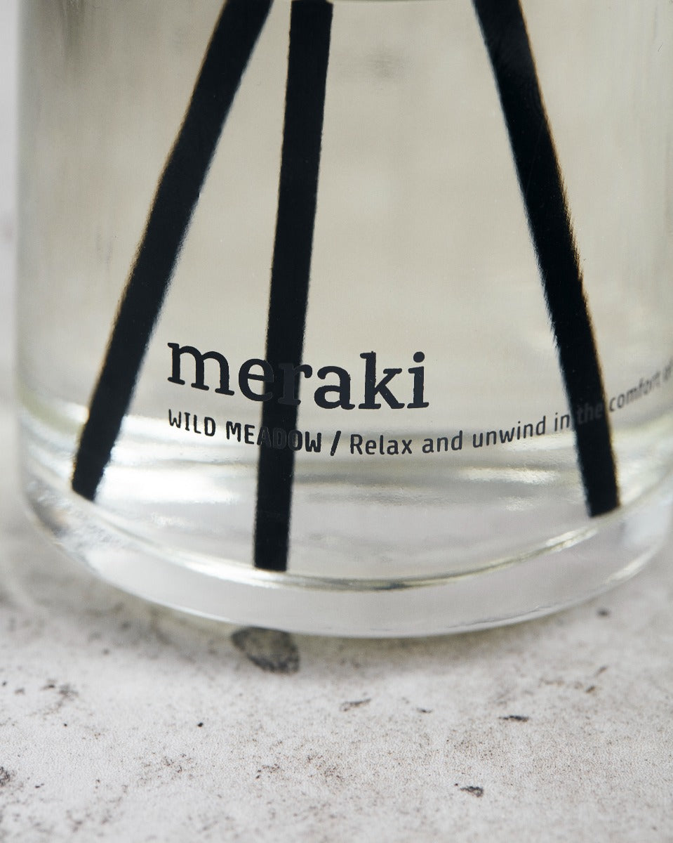 Meraki Duftlys - Wild Meadow, 180 ml. - Bahne